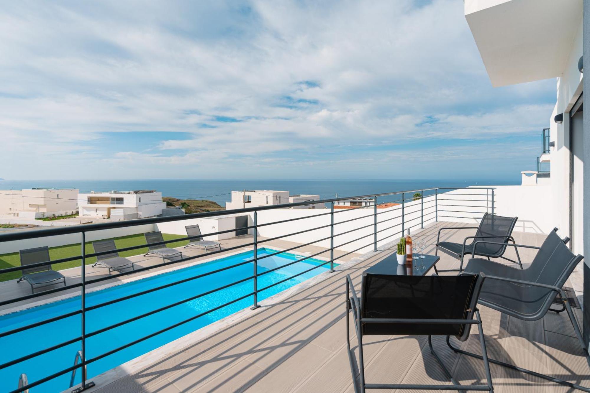 Silver Villa With Ocean View Lourinhã Kültér fotó