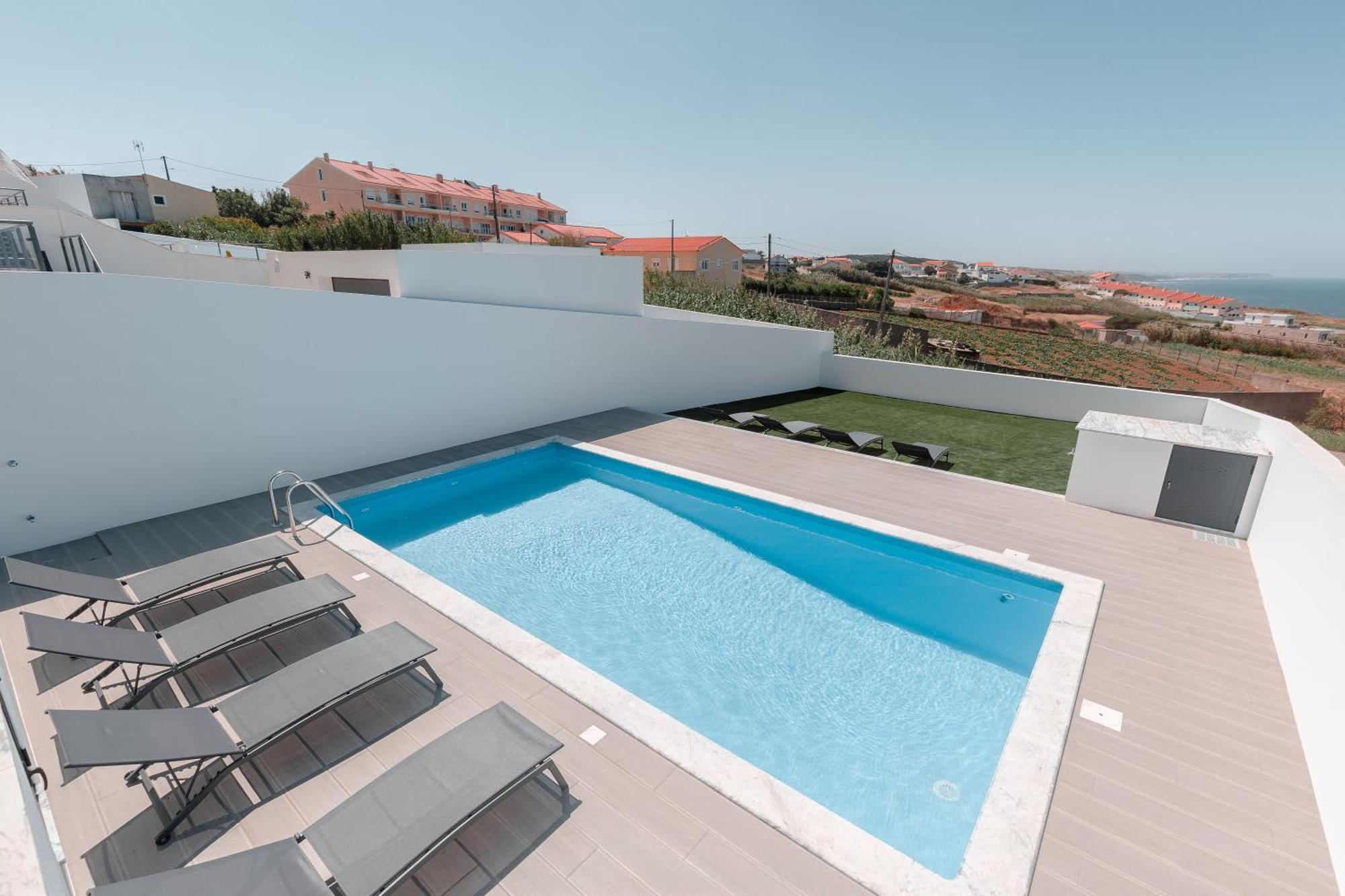 Silver Villa With Ocean View Lourinhã Kültér fotó